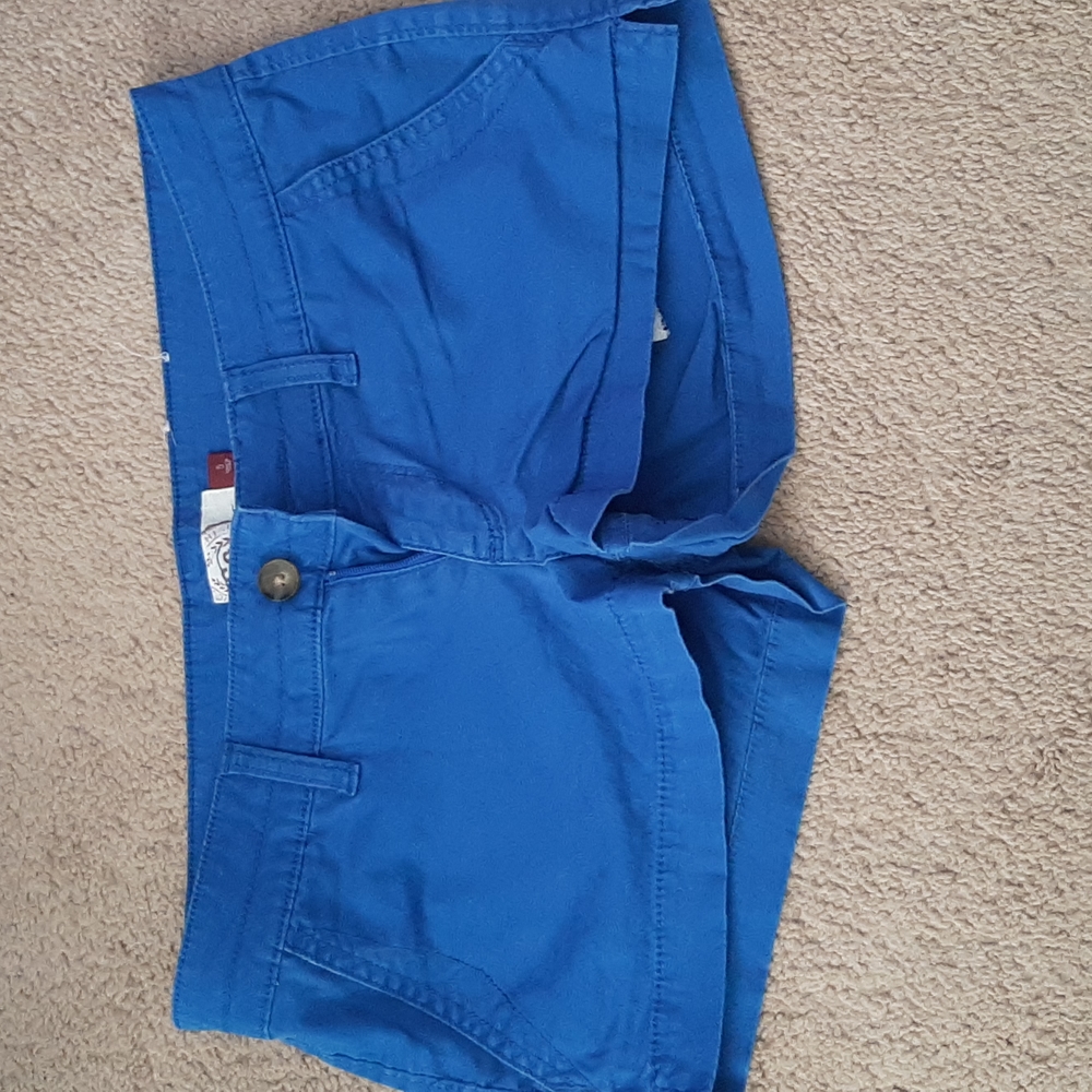 Blue shorts